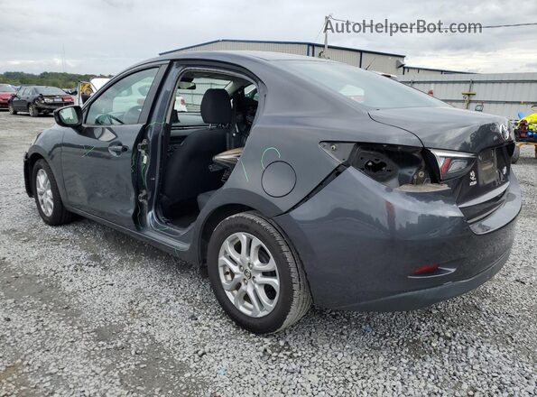 3MYDLBYV0JY302871 2018 TOYOTA YARIS Charcoal Trasero izquierdo
