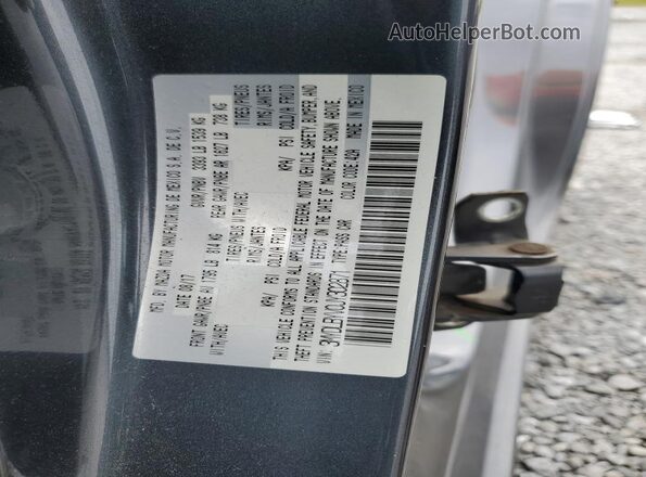 3MYDLBYV0JY302871 2018 TOYOTA YARIS Charcoal Vista del compartimento del motor