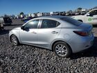 2018 Toyota Yaris Ia Silver vin: 3MYDLBYV2JY326654