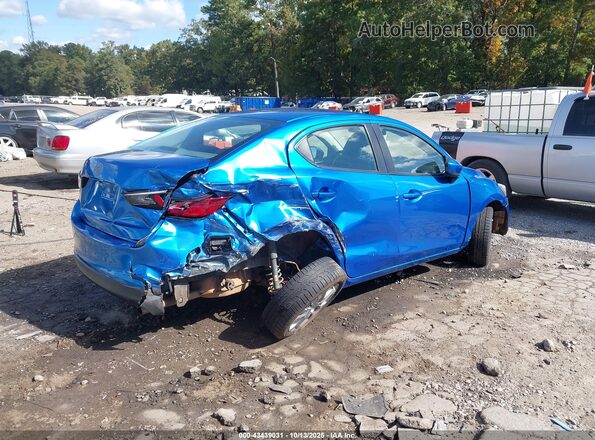 3MYDLBYV8JY312564 2018 TOYOTA YARIS IA Blue Задня права чверть