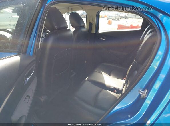 3MYDLBYV8JY312564 2018 TOYOTA YARIS IA Blue Вид наклейки з VIN-кодом