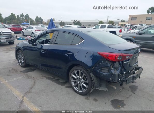 3MZBN1V30JM254838 2018 MAZDA 3 Dark Blue Задняя левая четверть