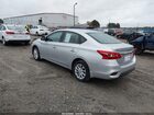 2018 Nissan Sentra Sv Silver vin: 3N1AB7AP6JY261808