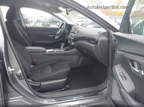 3N1AB8CV0SY376696 2025 NISSAN SENTRA Gray წინა სალონის ხედი
