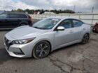 2020 Nissan Sentra Sv Silver vin: 3N1AB8CV2LY237459