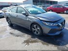 2020 Nissan Sentra Sv Xtronic Cvt Gray vin: 3N1AB8CV4LY208271