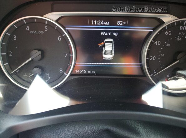 3N1AB8CV5PY310765 2023 NISSAN SENTRA Maroon ხელსაწყოთა პანელის ხედი