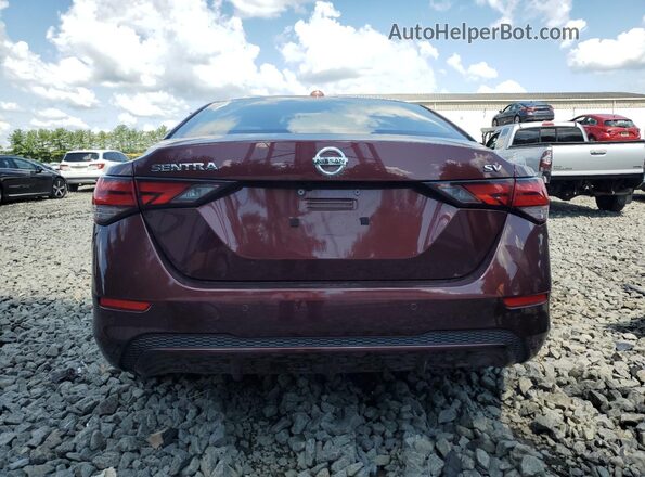 3N1AB8CV5PY310765 2023 NISSAN SENTRA Maroon უკანა ხედი