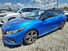 2021 Nissan Sentra Sr Blue vin: 3N1AB8DV7MY282445