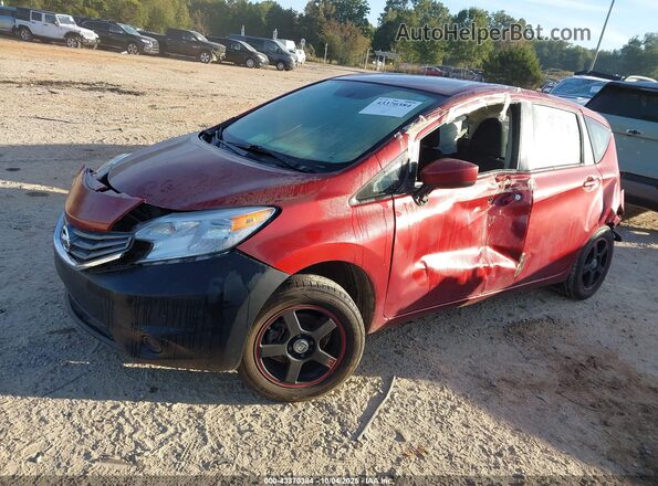 3N1CE2CP4GL360634 2016 NISSAN VERSA NOTE Red Front left