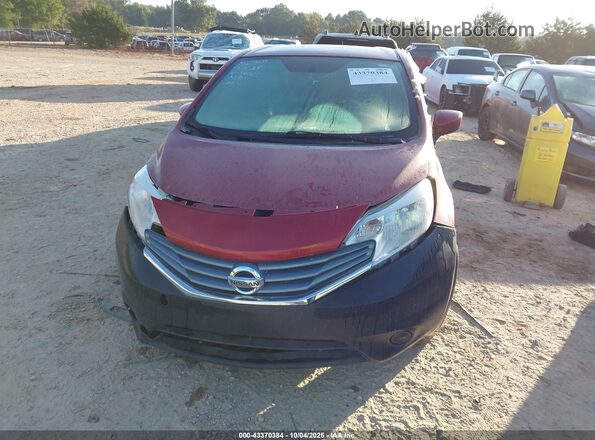 3N1CE2CP4GL360634 2016 NISSAN VERSA NOTE Red Dashboard view