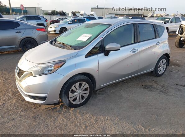 3N1CE2CP5KL357198 2019 NISSAN VERSA NOTE Серебряный Передняя левая четверть
