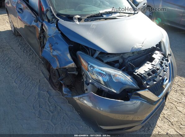 3N1CE2CP8KL361178 2019 NISSAN VERSA NOTE Gray Դիմացի տեսք
