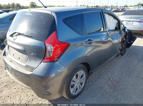 3N1CE2CP8KL361178 2019 NISSAN VERSA NOTE Gray Հետևի աջ