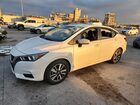 2022 Nissan Versa Sv White vin: 3N1CN8EV1NL846488