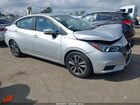 2020 Nissan Versa Sv Xtronic Cvt Silver vin: 3N1CN8EV2LL892800