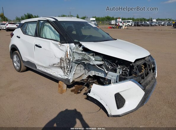 3N1CP5BV2SL480792 2025 NISSAN KICKS PLAY Белый Передняя правая четверть