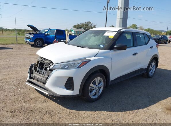 3N1CP5BV2SL480792 2025 NISSAN KICKS PLAY Белый Передняя левая четверть
