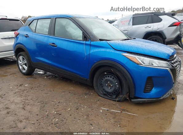 3N1CP5BV8SL493045 2025 NISSAN KICKS PLAY Синий Передняя правая четверть