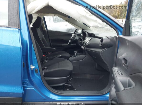 3N1CP5BV8SL493045 2025 NISSAN KICKS PLAY Синий Вид салона спереди
