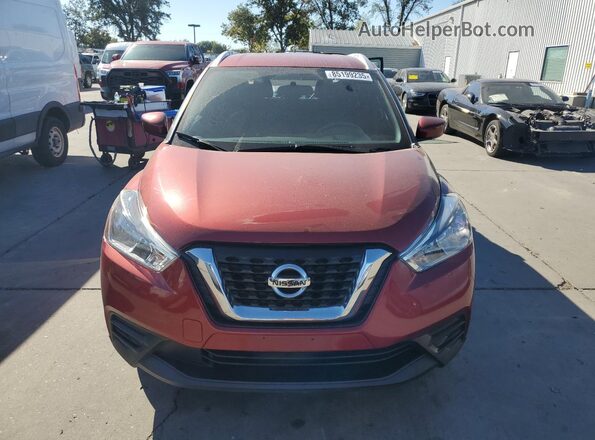 3N1CP5CU6JL544627 2018 NISSAN KICKS Red Front view