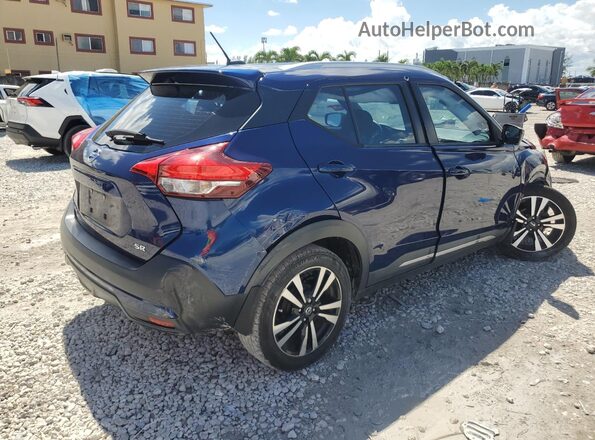 3N1CP5CU9JL511279 2018 NISSAN KICKS Синий Задняя правая четверть
