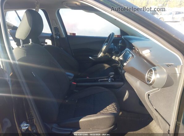 3N1CP5CV3ML502090 2021 NISSAN KICKS Black Вид салону спереду