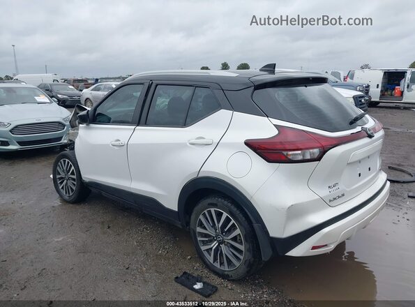 3N1CP5CVXNL483264 2022 NISSAN KICKS Белый Задняя левая четверть