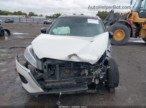 3N1CP5CVXNL483264 2022 NISSAN KICKS Белый Вид щитка приборов