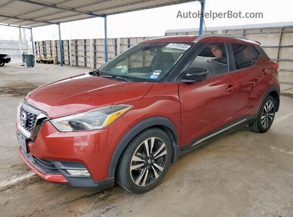3N1CP5DV2LL486011 2020 NISSAN KICKS Maroon Передня ліва чверть