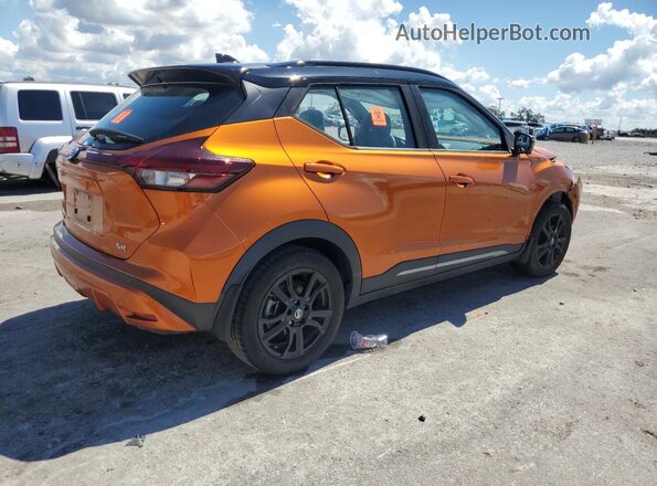 3N1CP5DV2ML549528 2021 NISSAN KICKS Orange Rear right