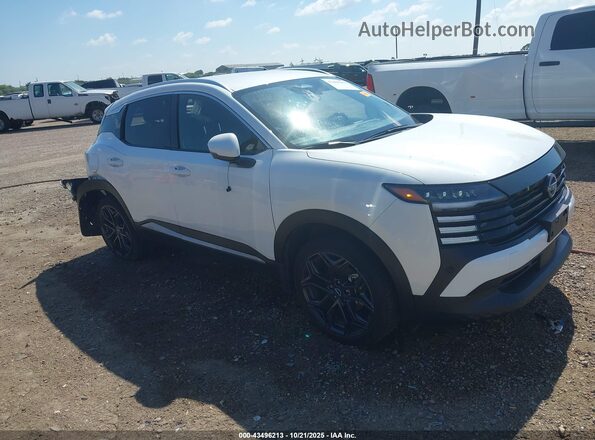 3N8AP6DA1SL337986 2025 NISSAN KICKS White Przód prawy