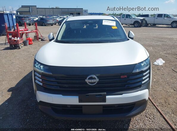 3N8AP6DA1SL337986 2025 NISSAN KICKS White Widok zestawu wskaźników