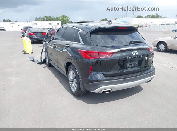 3PCAJ5BA1MF105769 2021 INFINITI QX50 Black Trasero izquierdo
