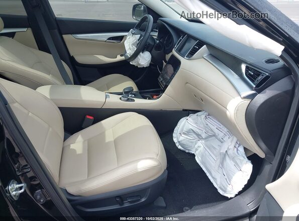 3PCAJ5BA1MF105769 2021 INFINITI QX50 Black Vista interior delantera