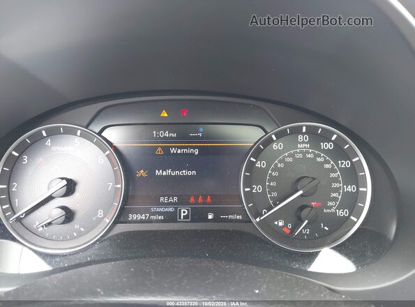 3PCAJ5BA1MF105769 2021 INFINITI QX50 Black Vista de los asientos traseros
