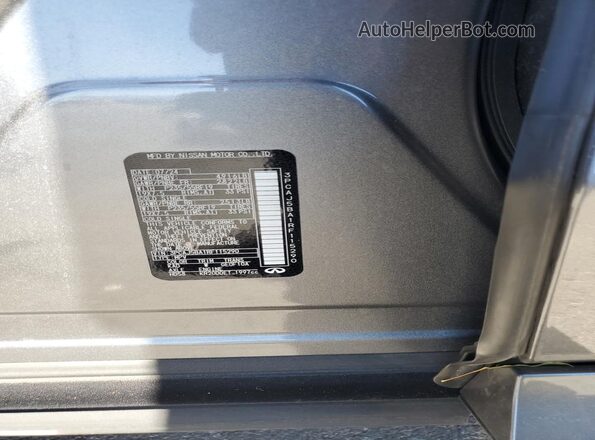 3PCAJ5BA1RF115290 2024 INFINITI QX50 Gray VIN sticker view