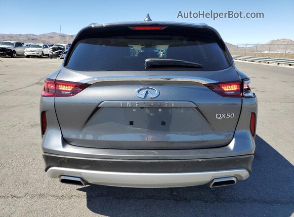 3PCAJ5BA1RF115290 2024 INFINITI QX50 Gray Rear view