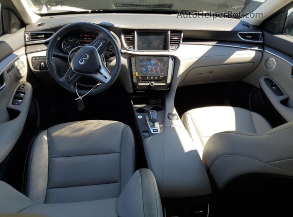 3PCAJ5BA1RF115290 2024 INFINITI QX50 Gray Dashboard view