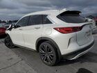 2022 Infiniti Qx50 Luxe White vin: 3PCAJ5BA2NF107676