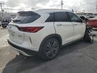 2022 Infiniti Qx50 Luxe White vin: 3PCAJ5BA2NF107676