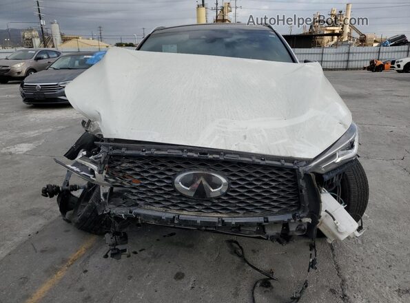 3PCAJ5BA2NF107676 2022 INFINITI QX50 White Vista frontal