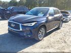 2021 Infiniti Qx50 Luxe Dark Blue vin: 3PCAJ5BA3MF114974