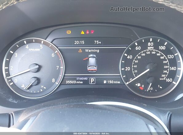 3PCAJ5BA3MF114974 2021 INFINITI QX50 Dark Blue Widok tylnych siedzeń