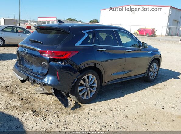 3PCAJ5BA3MF114974 2021 INFINITI QX50 Dark Blue Tył prawy