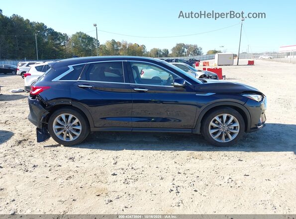3PCAJ5BA3MF114974 2021 INFINITI QX50 Dark Blue Widok wnętrza z tyłu