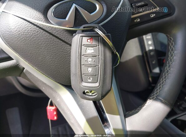 3PCAJ5BA5NF105775 2022 INFINITI QX50 Blue Vista del salpicadero