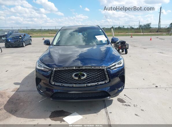 3PCAJ5BA5NF105775 2022 INFINITI QX50 Blue Vista interior trasera