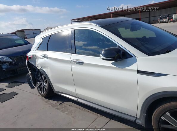3PCAJ5BA7MF116548 2021 INFINITI QX50 White Widok wnętrza z tyłu