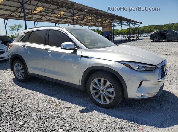 3PCAJ5BA9MF122674 2021 INFINITI QX50 Silver Առջևի աջ